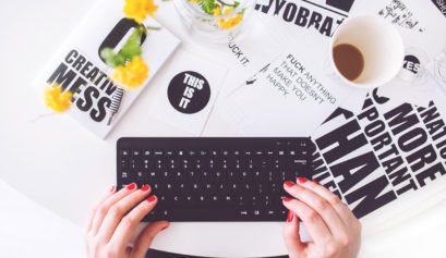 How to Blog More Consistently, Typing
