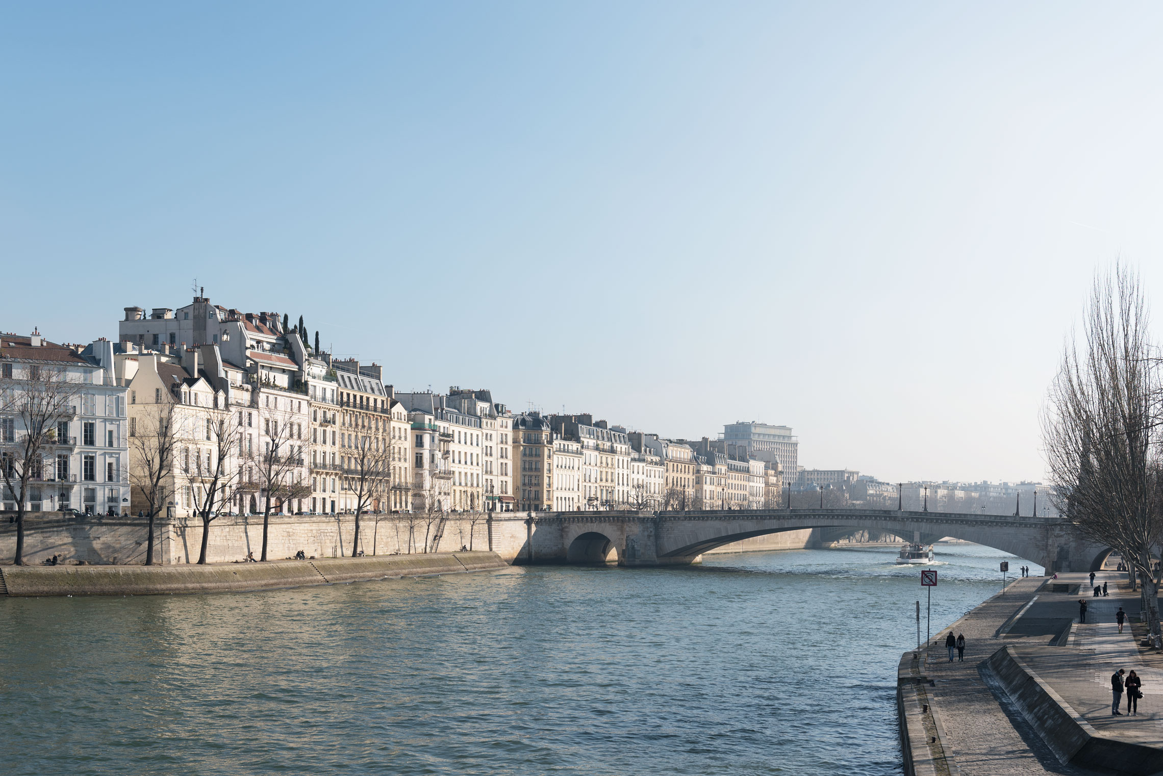 A Birthday in Paris, The Seine