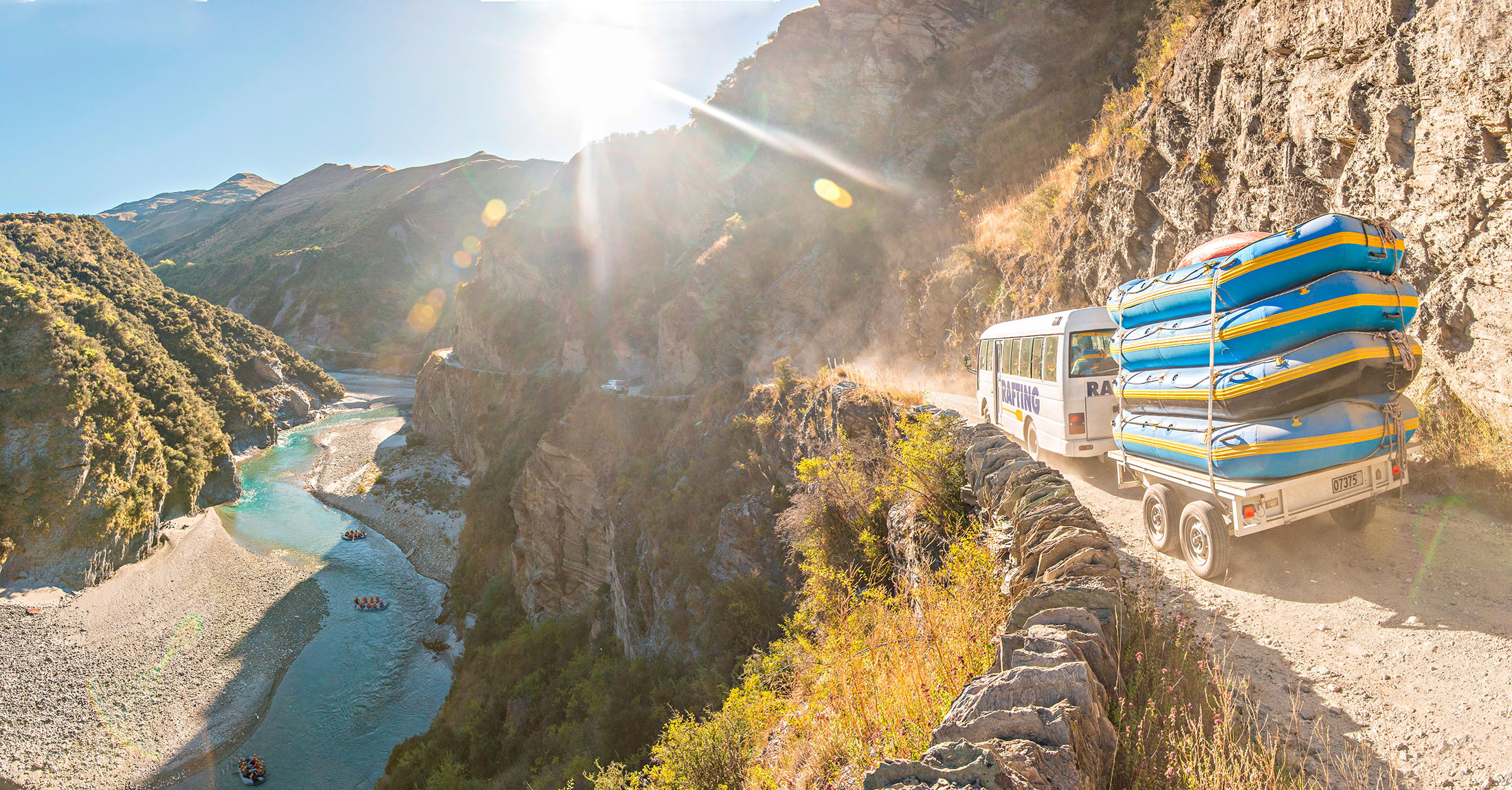 Most Scenic Roads in New Zealand, Skippers Canyon Road
