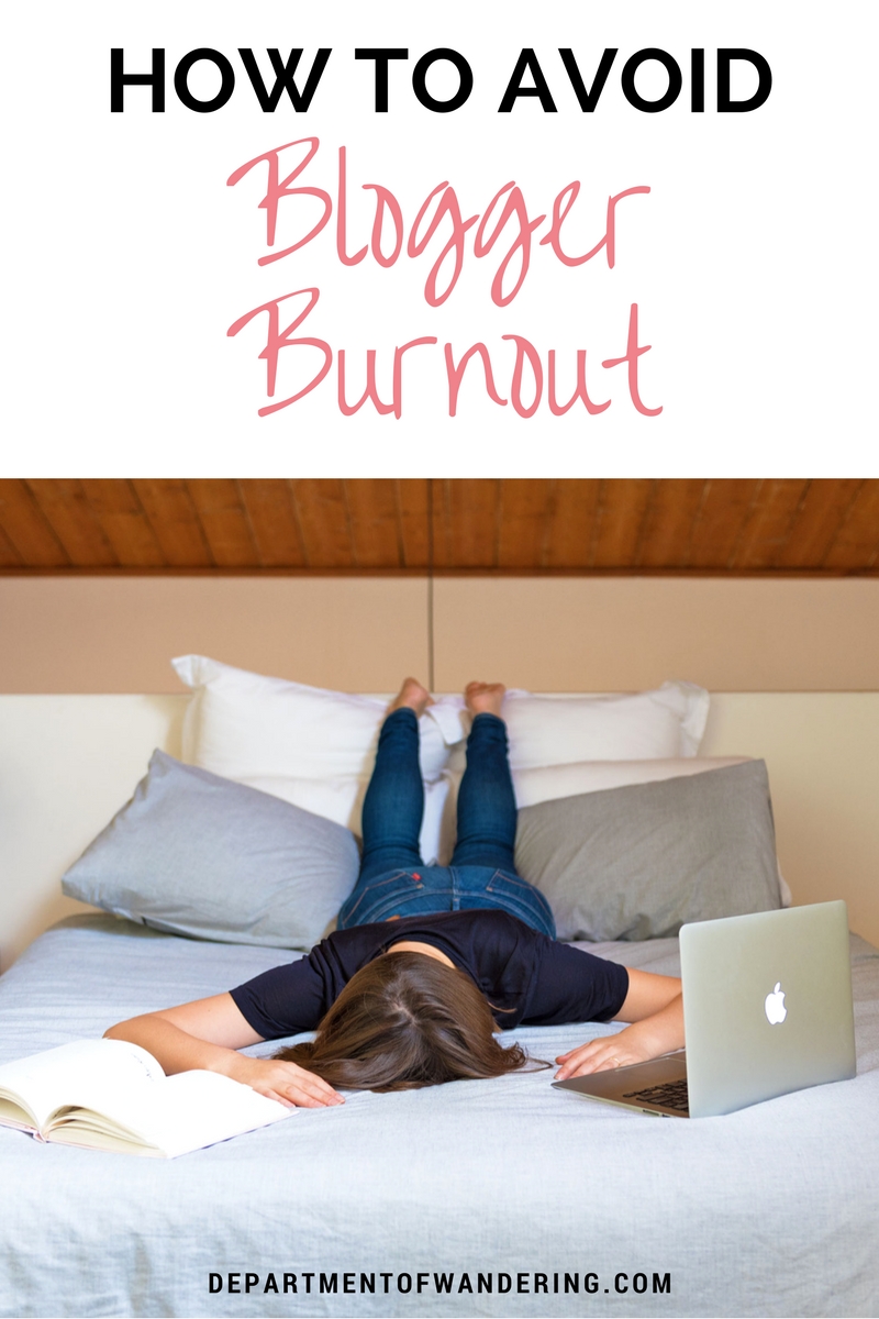 How to Avoid Blogger Burnout